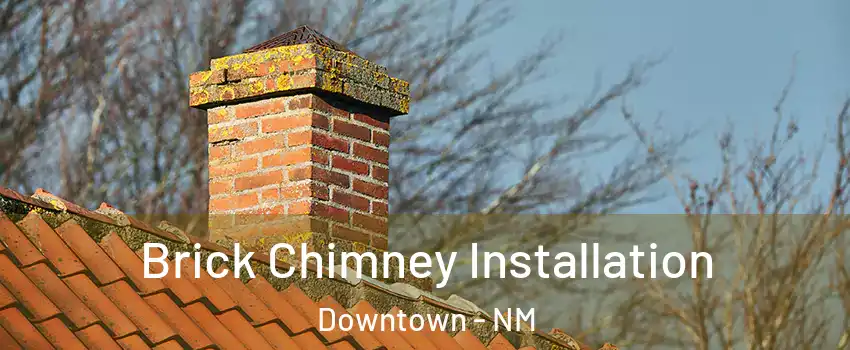 Brick Chimney Installation Downtown - NM