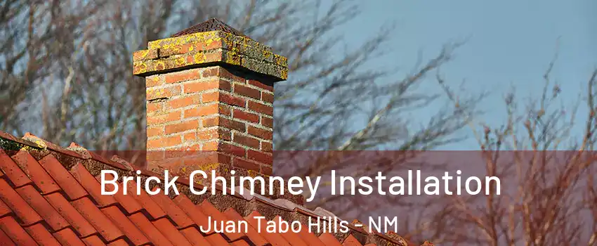 Brick Chimney Installation Juan Tabo Hills - NM