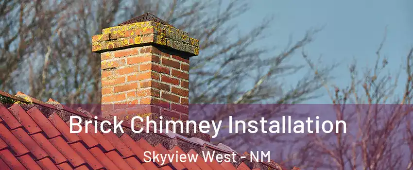 Brick Chimney Installation Skyview West - NM