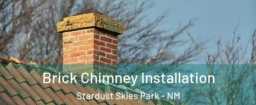 Brick Chimney Installation Stardust Skies Park - NM