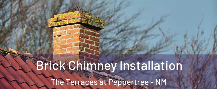 Brick Chimney Installation The Terraces at Peppertree - NM