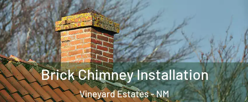 Brick Chimney Installation Vineyard Estates - NM