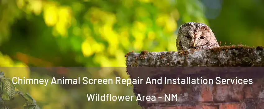 Chimney Animal Screen Repair And Installation Services Wildflower Area - NM