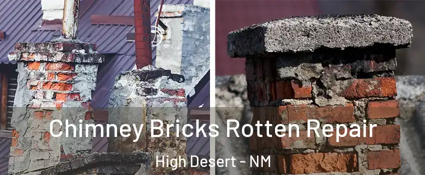 Chimney Bricks Rotten Repair High Desert - NM