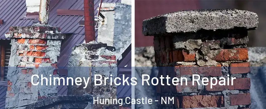 Chimney Bricks Rotten Repair Huning Castle - NM
