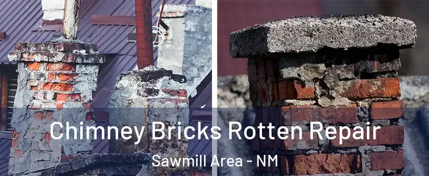 Chimney Bricks Rotten Repair Sawmill Area - NM