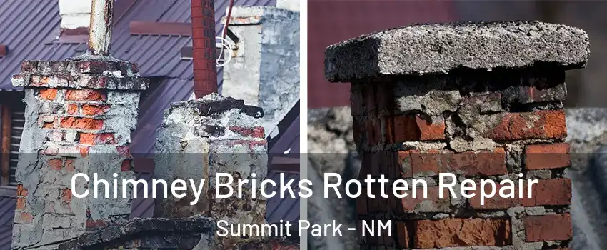 Chimney Bricks Rotten Repair Summit Park - NM