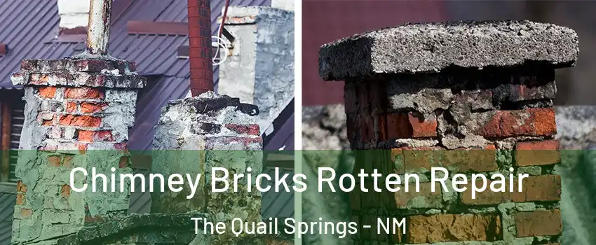 Chimney Bricks Rotten Repair The Quail Springs - NM