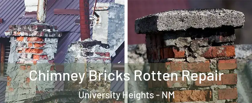 Chimney Bricks Rotten Repair University Heights - NM