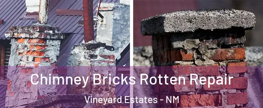 Chimney Bricks Rotten Repair Vineyard Estates - NM