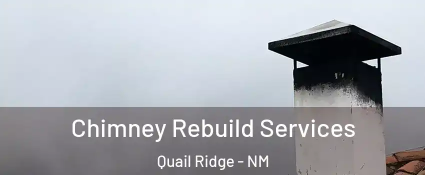 Chimney Rebuild Services Quail Ridge - NM