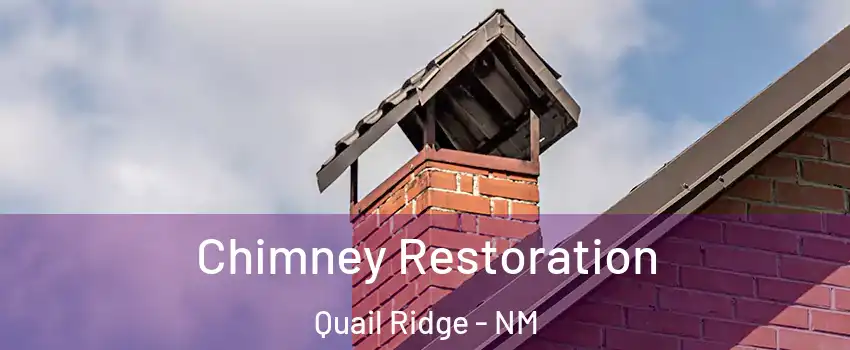 Chimney Restoration Quail Ridge - NM