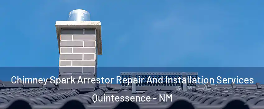 Chimney Spark Arrestor Repair And Installation Services Quintessence - NM