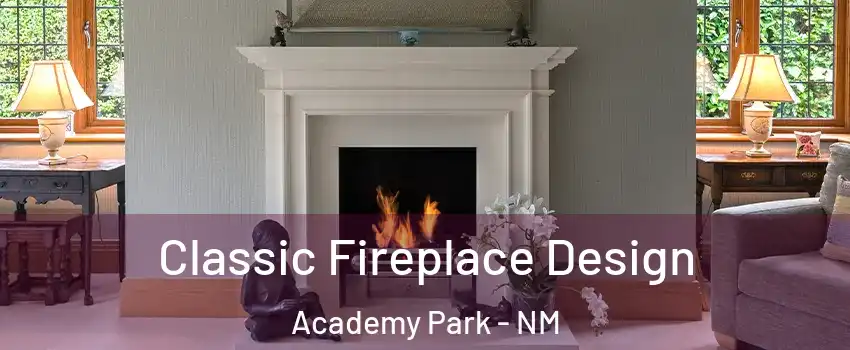 Classic Fireplace Design Academy Park - NM