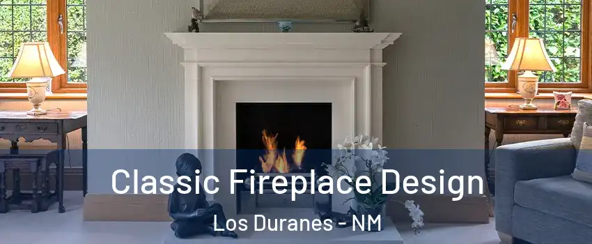 Classic Fireplace Design Los Duranes - NM