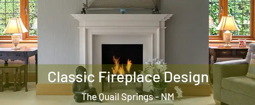 Classic Fireplace Design The Quail Springs - NM