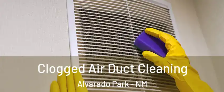 Clogged Air Duct Cleaning Alvarado Park - NM