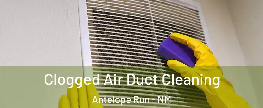 Clogged Air Duct Cleaning Antelope Run - NM
