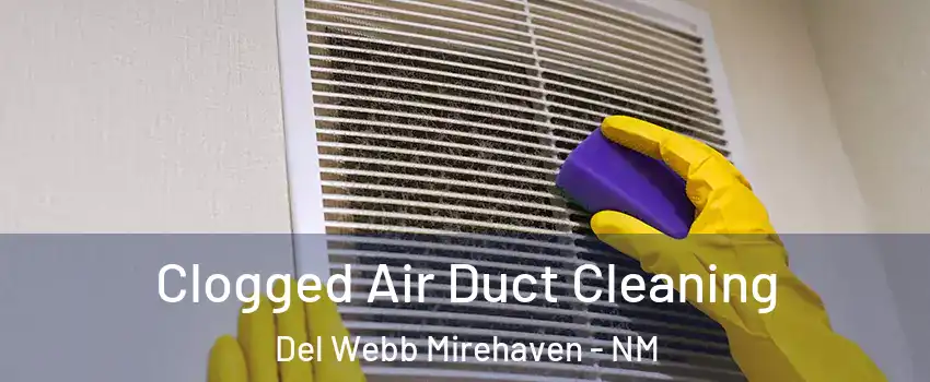 Clogged Air Duct Cleaning Del Webb Mirehaven - NM