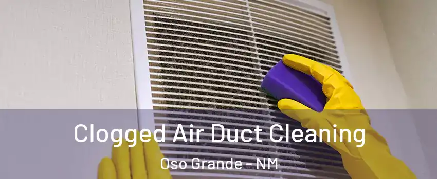 Clogged Air Duct Cleaning Oso Grande - NM