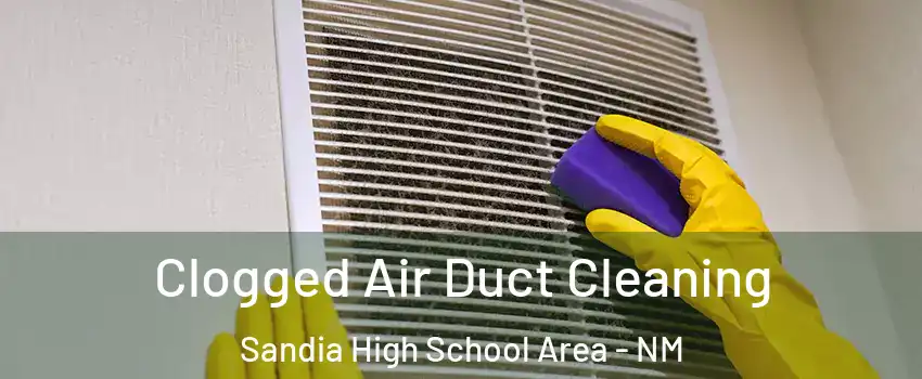 Clogged Air Duct Cleaning Sandia High School Area - NM