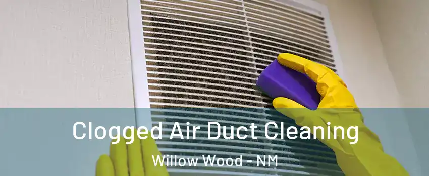 Clogged Air Duct Cleaning Willow Wood - NM