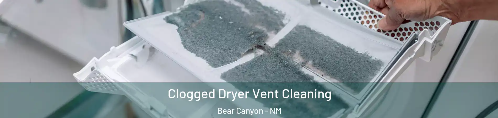 Clogged Dryer Vent Cleaning Bear Canyon - NM