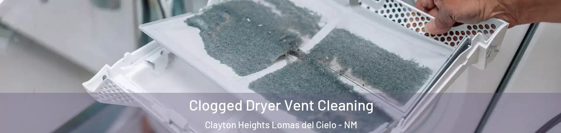 Clogged Dryer Vent Cleaning Clayton Heights Lomas del Cielo - NM