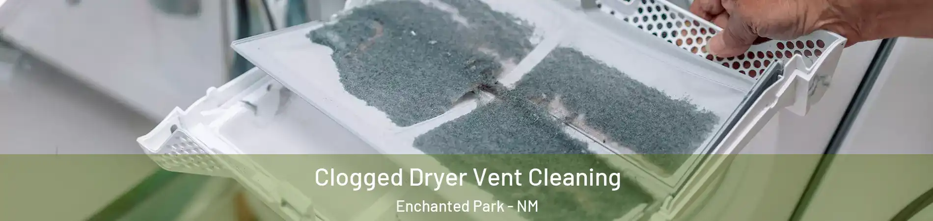 Clogged Dryer Vent Cleaning Enchanted Park - NM