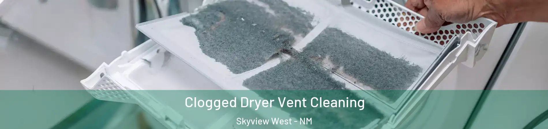 Clogged Dryer Vent Cleaning Skyview West - NM