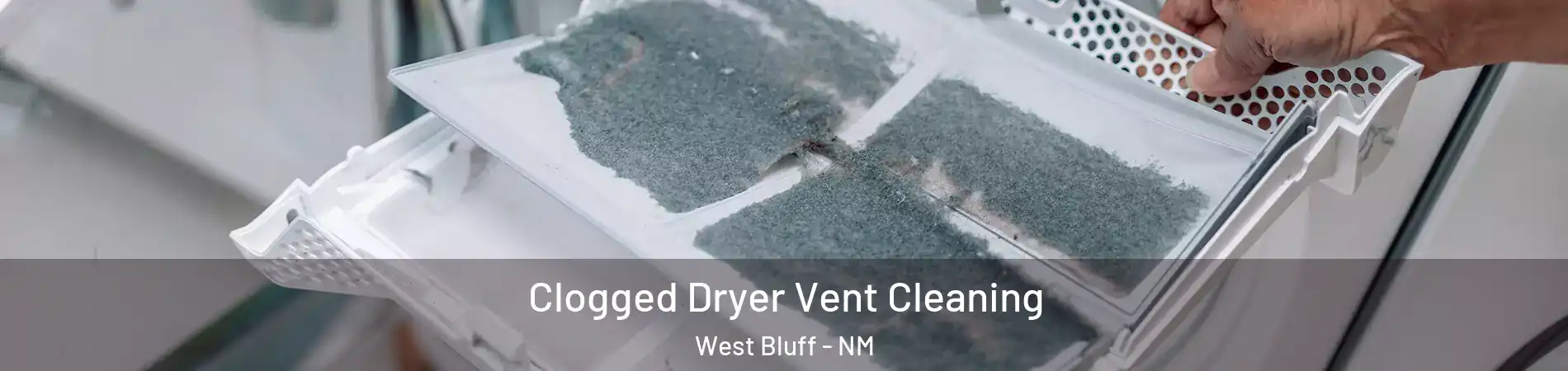 Clogged Dryer Vent Cleaning West Bluff - NM