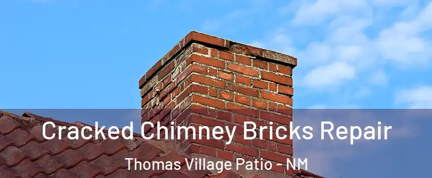 Cracked Chimney Bricks Repair Thomas Village Patio - NM