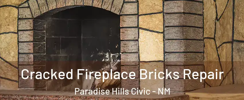 Cracked Fireplace Bricks Repair Paradise Hills Civic - NM