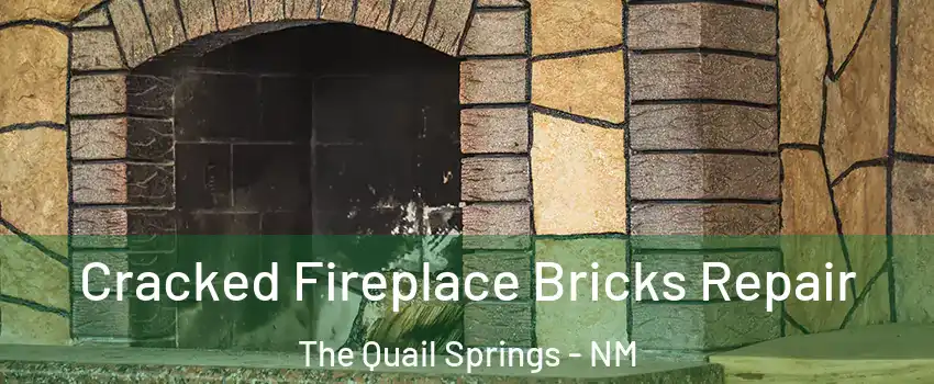 Cracked Fireplace Bricks Repair The Quail Springs - NM