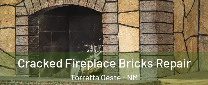 Cracked Fireplace Bricks Repair Torretta Oeste - NM