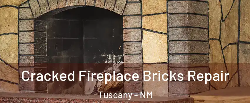 Cracked Fireplace Bricks Repair Tuscany - NM