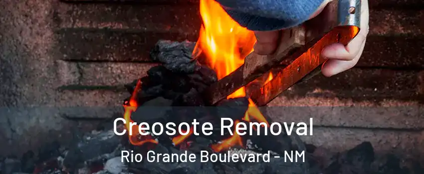 Creosote Removal Rio Grande Boulevard - NM