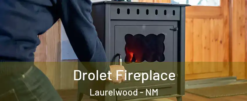 Drolet Fireplace Laurelwood - NM
