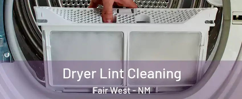Dryer Lint Cleaning Fair West - NM