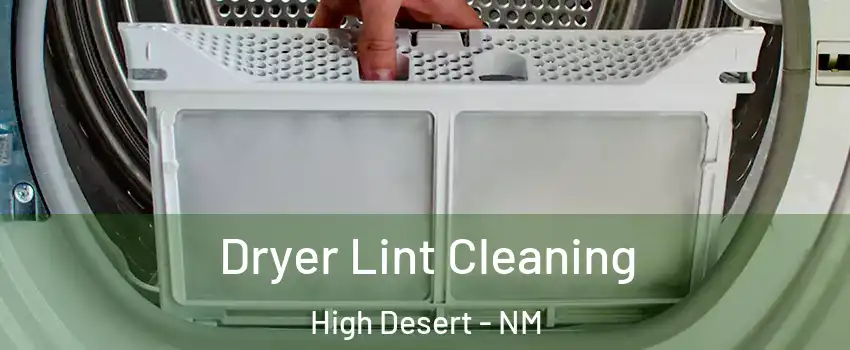 Dryer Lint Cleaning High Desert - NM
