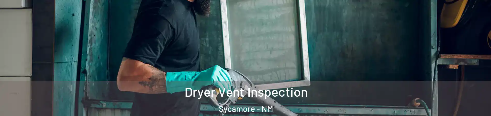 Dryer Vent Inspection Sycamore - NM