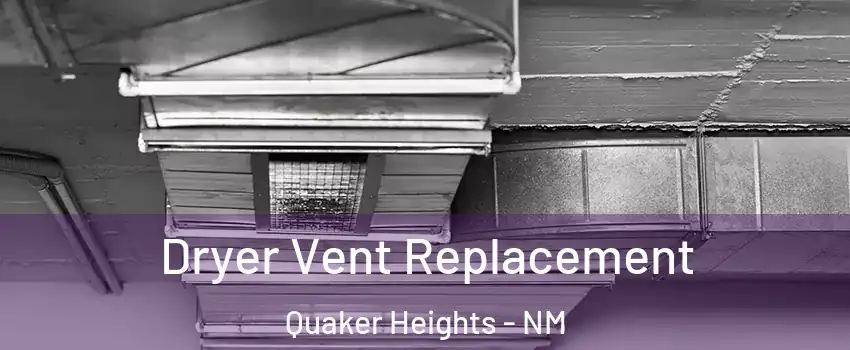 Dryer Vent Replacement Quaker Heights - NM
