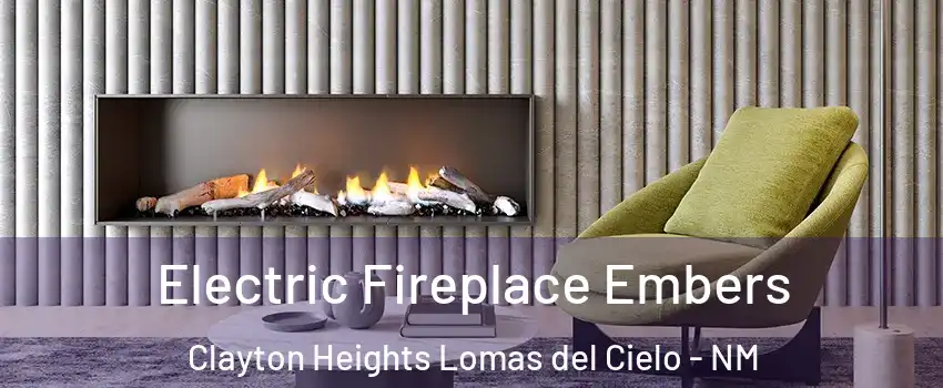 Electric Fireplace Embers Clayton Heights Lomas del Cielo - NM