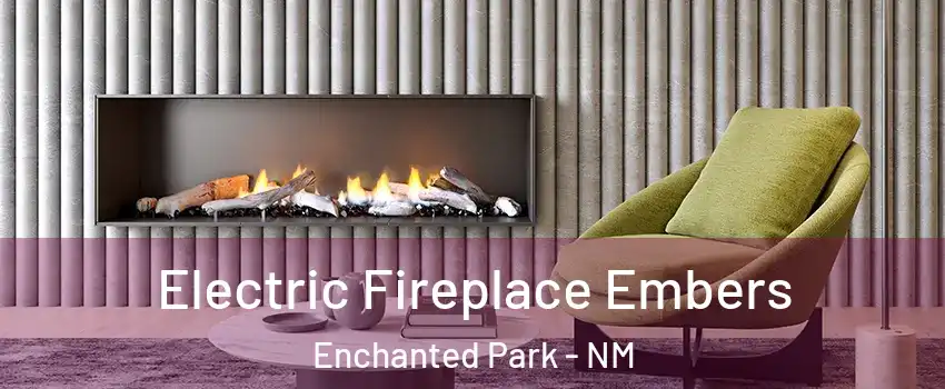 Electric Fireplace Embers Enchanted Park - NM