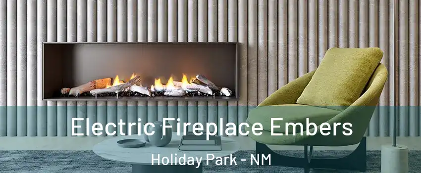 Electric Fireplace Embers Holiday Park - NM