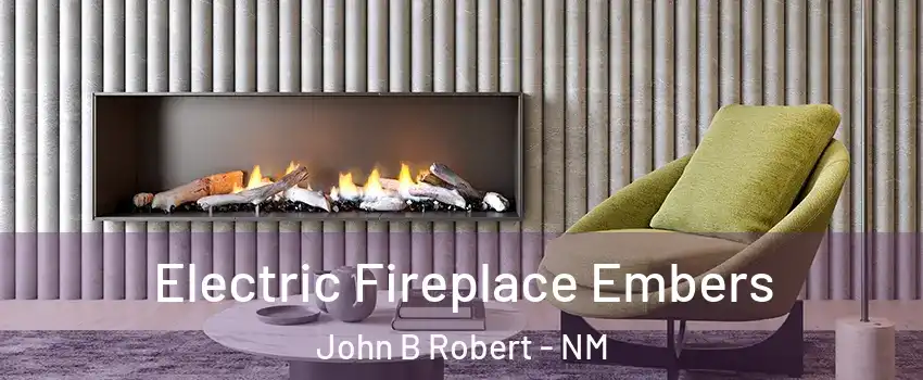 Electric Fireplace Embers John B Robert - NM