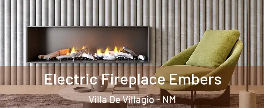 Electric Fireplace Embers Villa De Villagio - NM