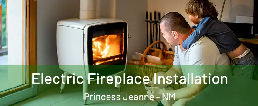 Electric Fireplace Installation Princess Jeanne - NM