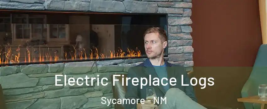 Electric Fireplace Logs Sycamore - NM