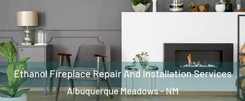 Ethanol Fireplace Repair And Installation Services Albuquerque Meadows - NM